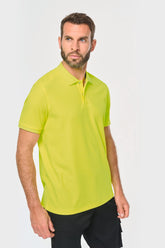 Polo unisexe écoresponsable coton polyester