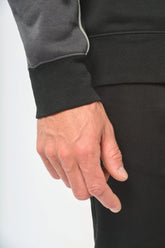 WK404 - Sweat-shirt écoresponsable col zippé unisexe