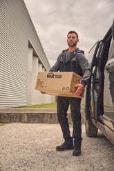 WK410 - Veste molleton bicolore zippée à capuche écoresponsable unisexe