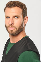 WK609 - Gilet polycoton multipoches doublé unisexe