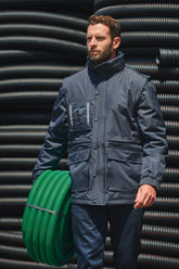 WK6106 - Parka workwear manches amovibles homme