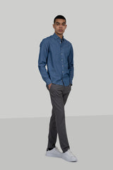 Indigo Bow 130 Chemise Slim Fit Hommes