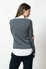 Merino UPull-Over Femmes