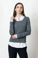 Merino UPull-Over Femmes